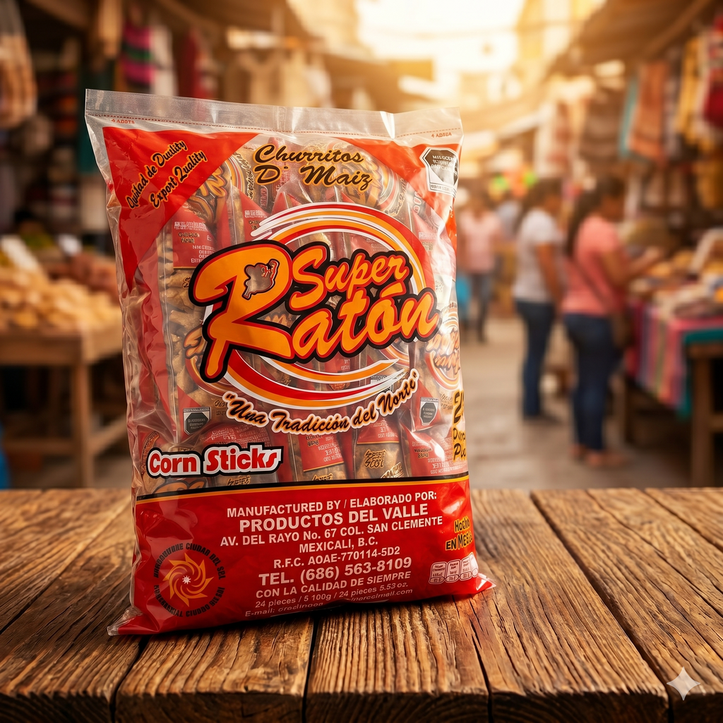 Churritos Super Raton 24 pack
