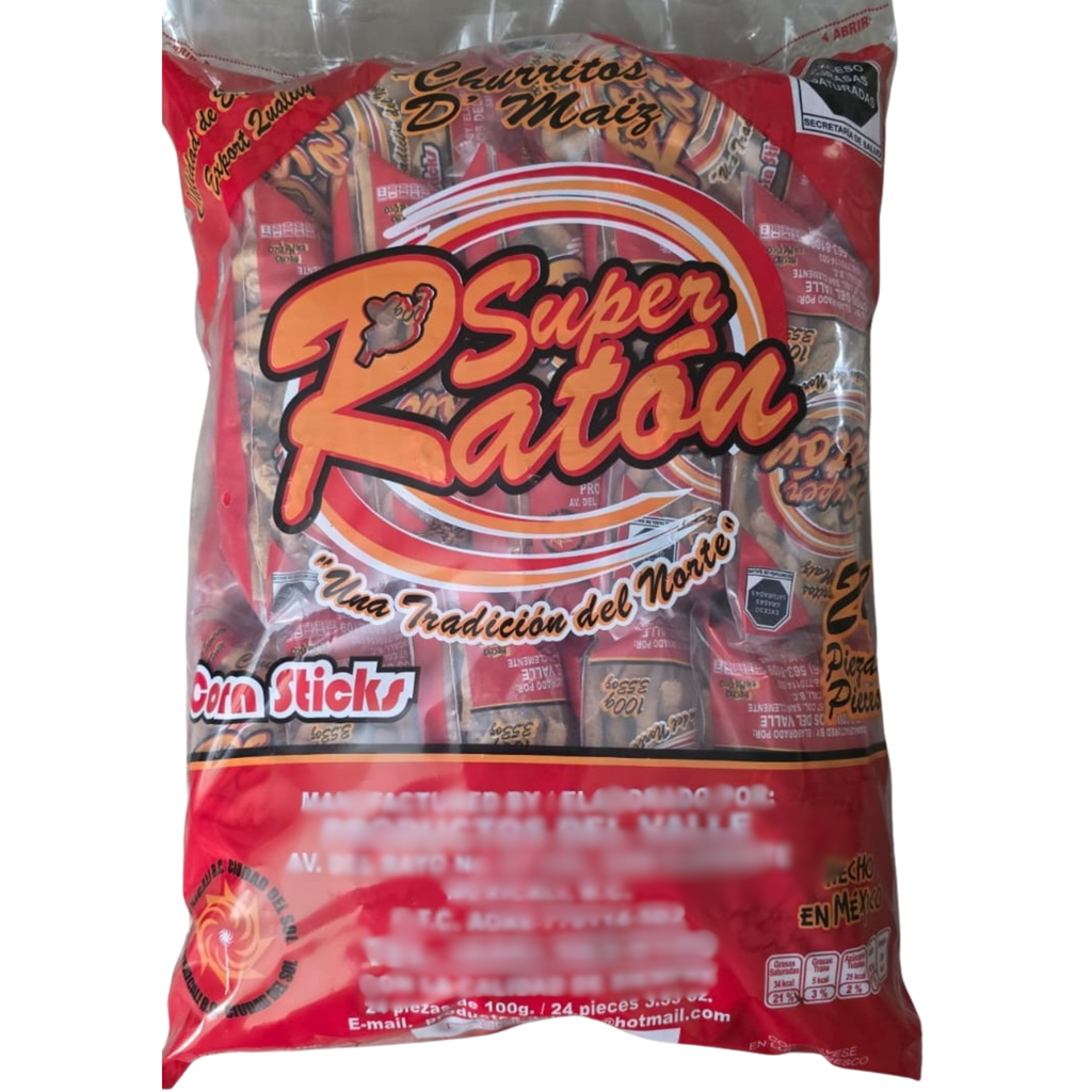 Churritos Super Raton 24 pack